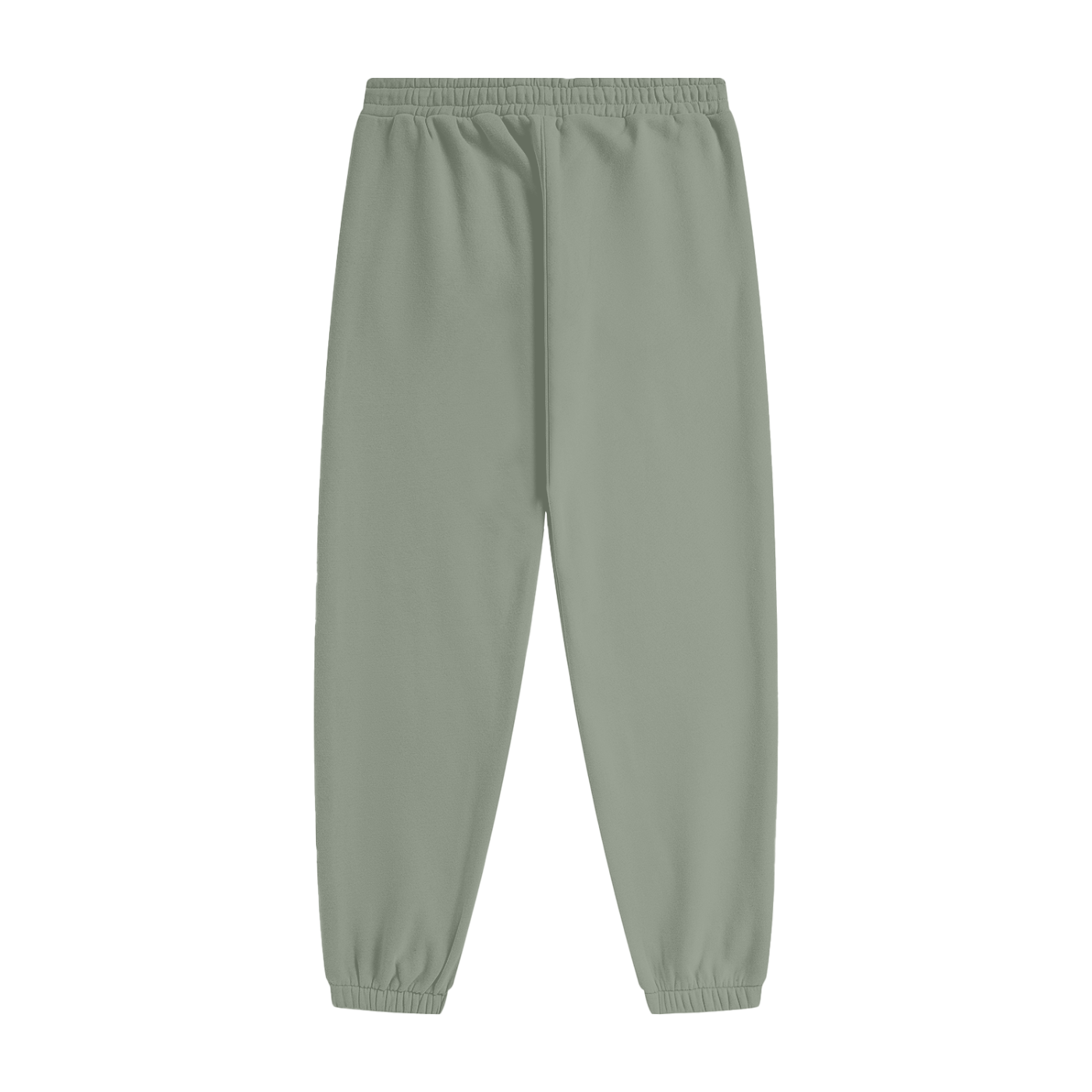 Vidal Unisex White Print Heavyweight Fleece Joggers