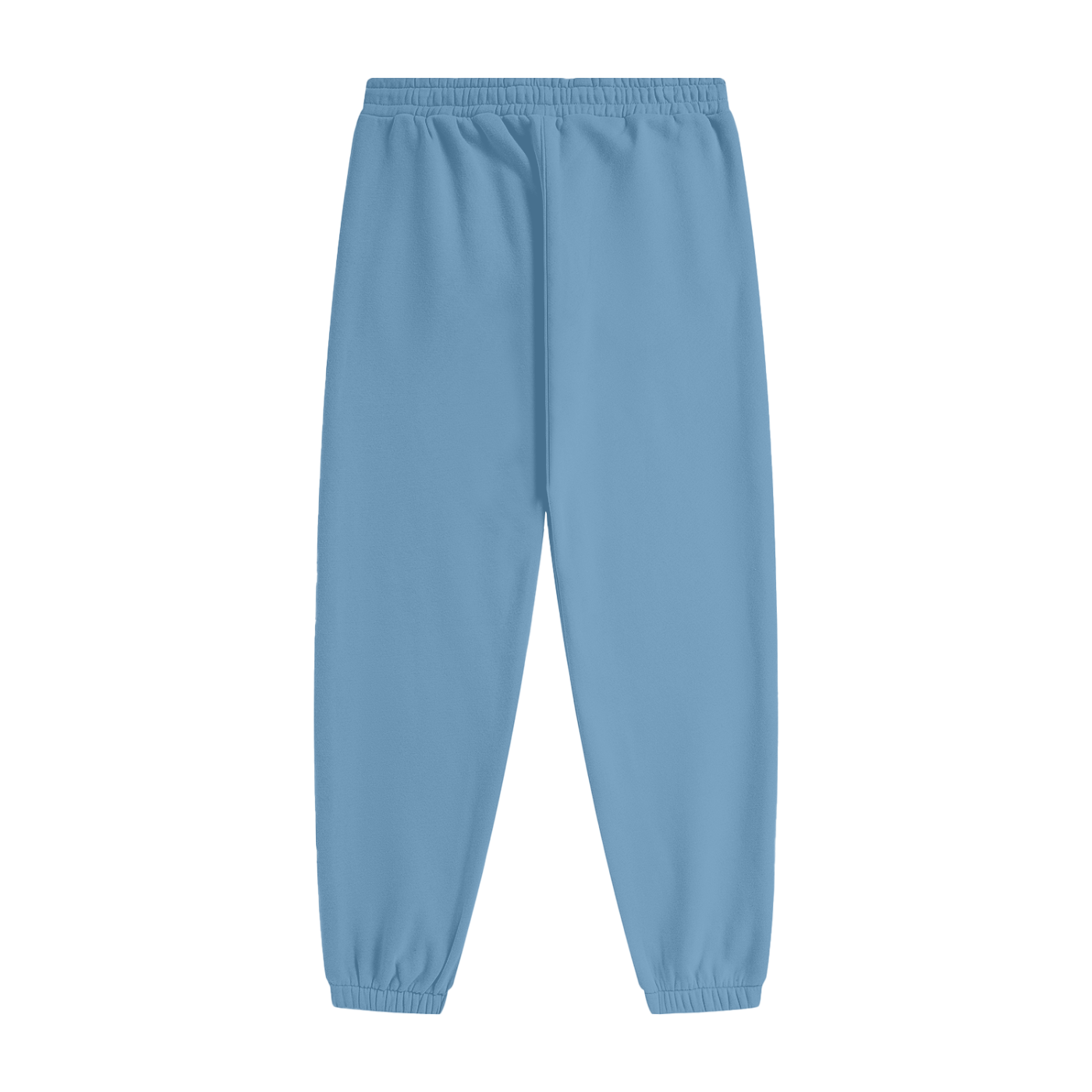 Vidal Unisex White Print Heavyweight Fleece Joggers