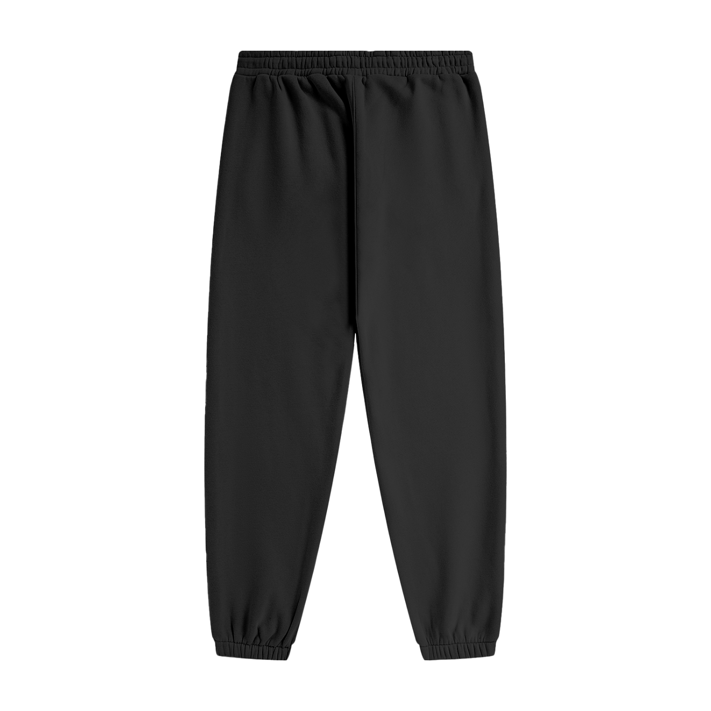 Vidal Unisex White Print Heavyweight Fleece Joggers