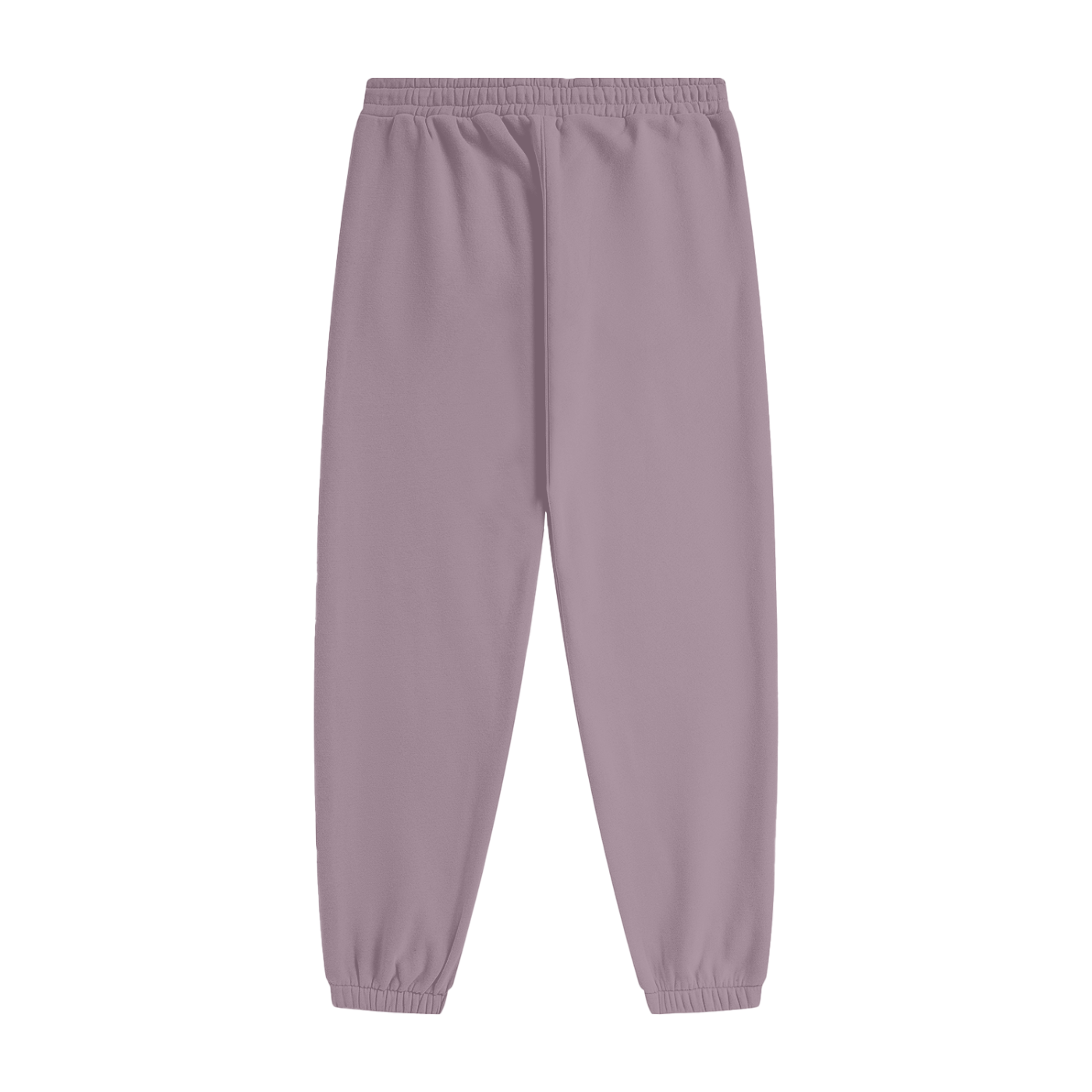 Vidal Unisex White Print Heavyweight Fleece Joggers