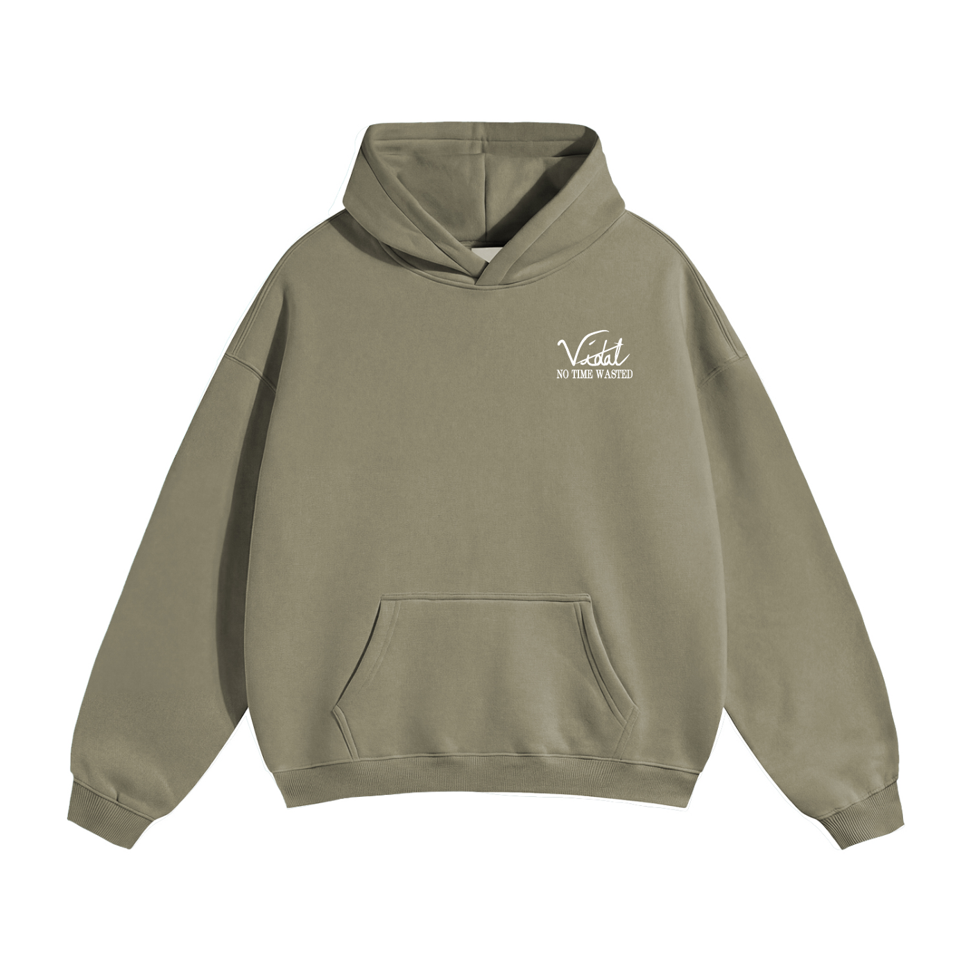 Vidal Anchor Combo Oversize Fleeced Hoodie