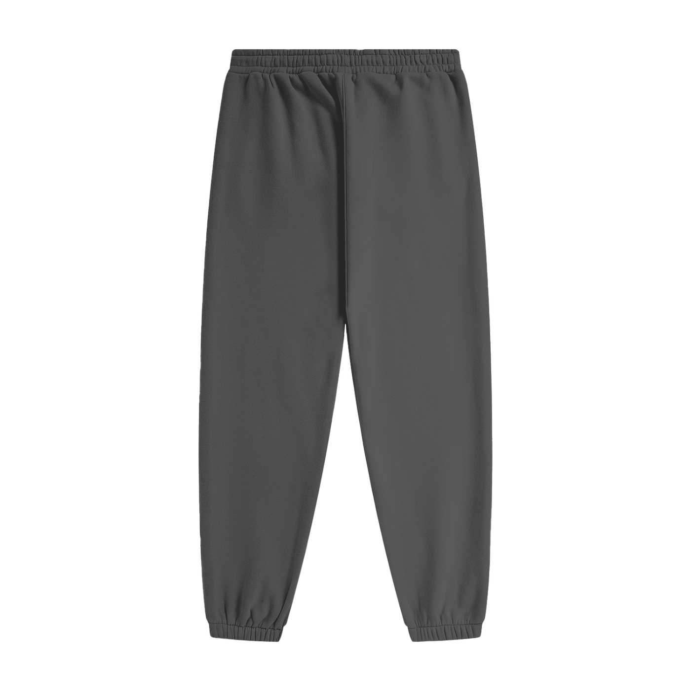 Vidal Unisex White Print Heavyweight Fleece Joggers